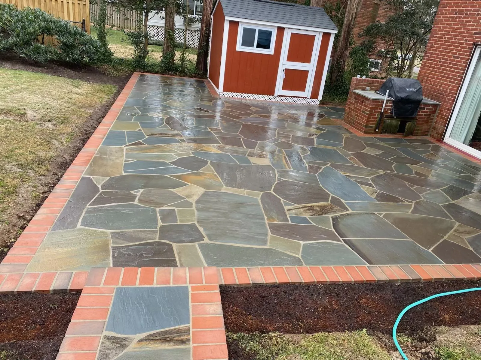 Stonework construction by Actaeon in the DMV
